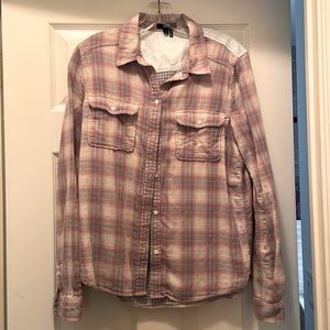 Paige flannel top